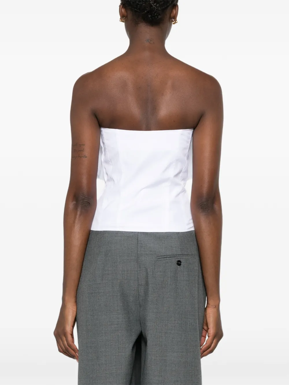 Viktor & Rolf Volant top Wit