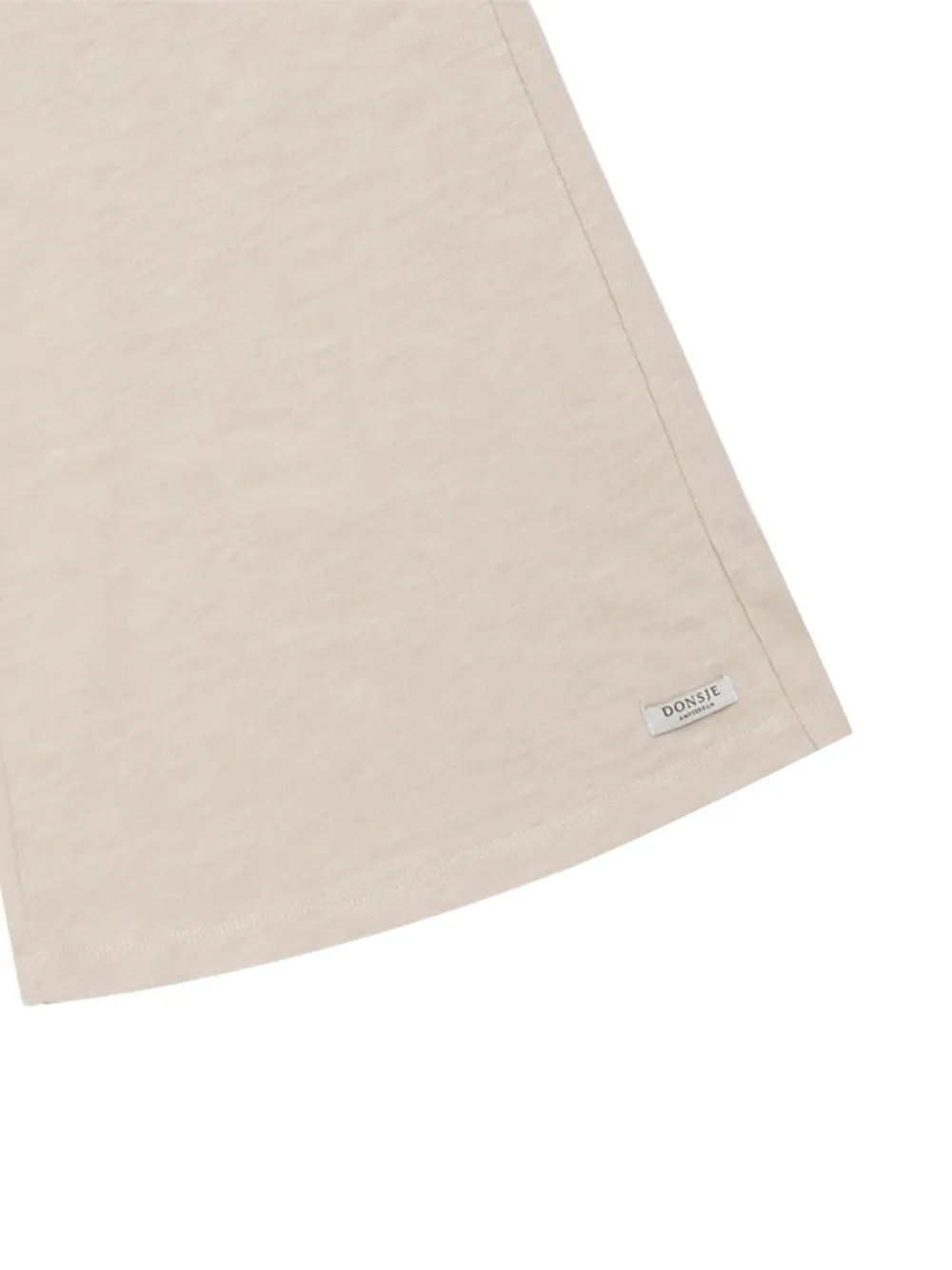 Donsje Broek met elastische tailleband Beige
