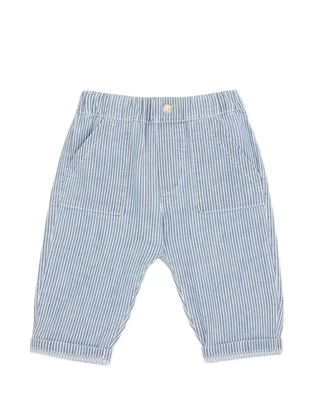 1+ In The Family striped pocket trousers - Blu