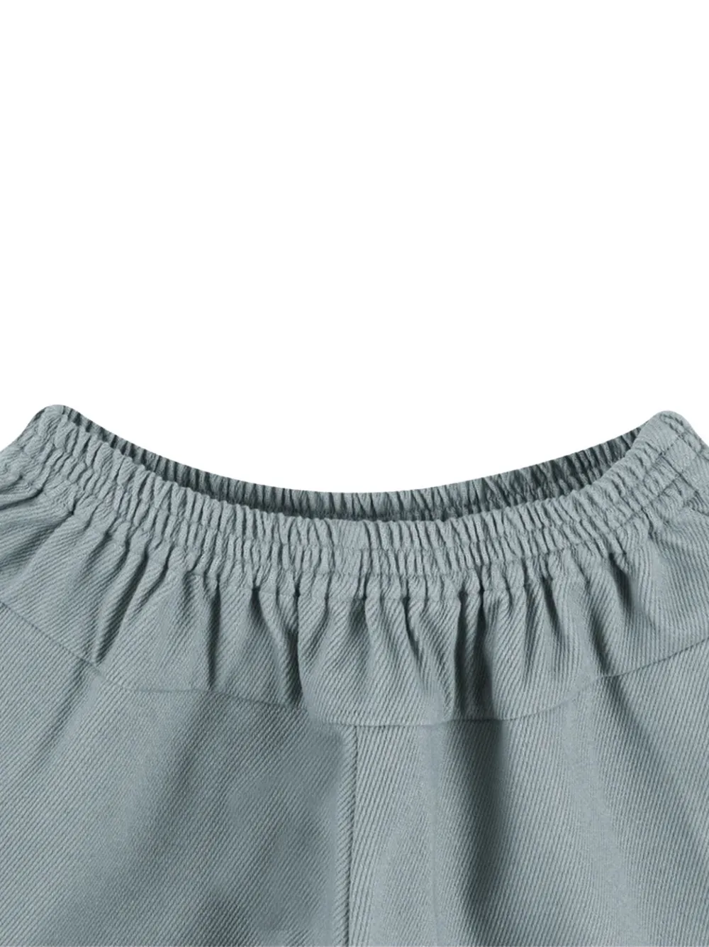 Donsje Mazena shorts met elastische tailleband Blauw