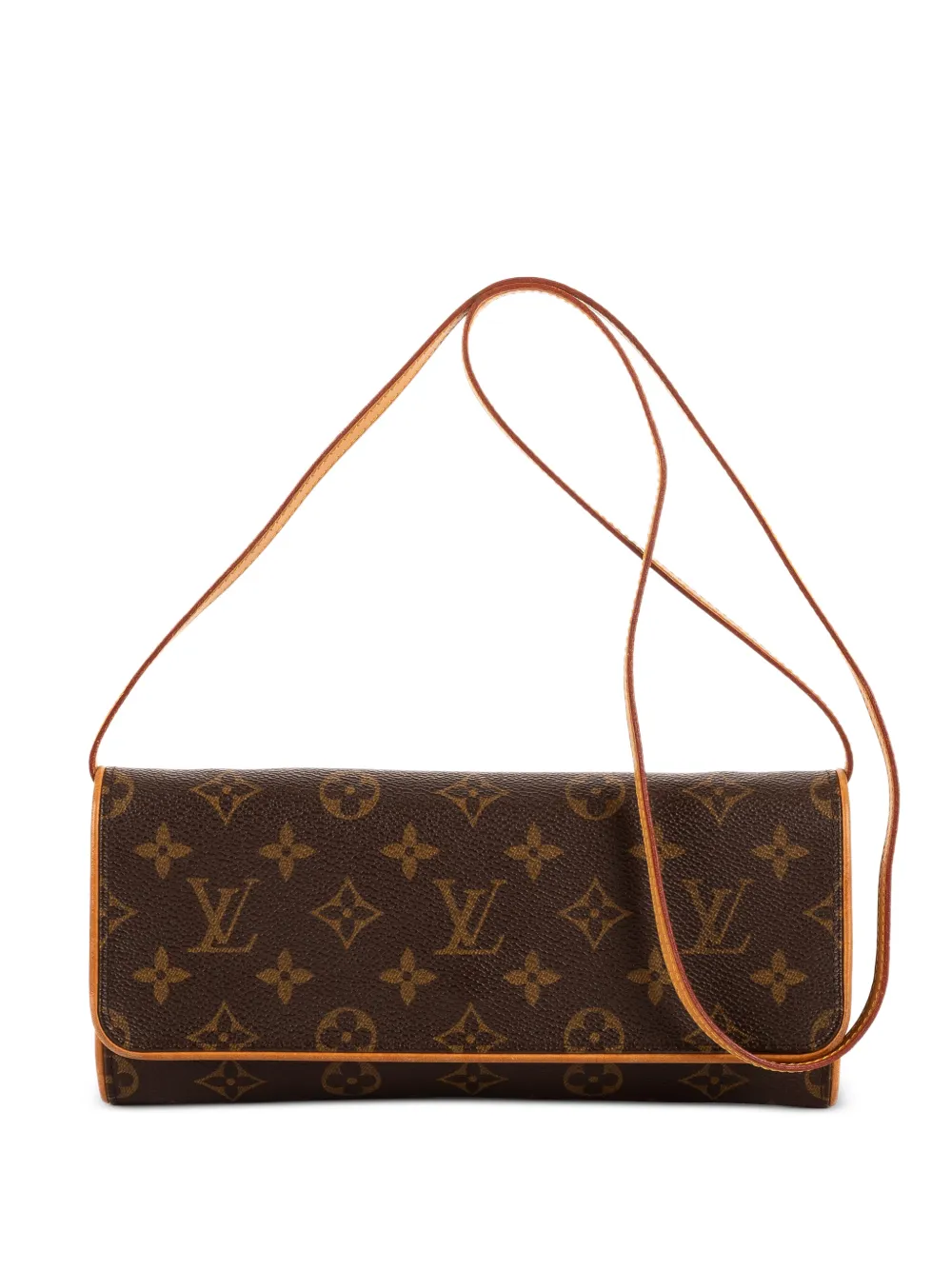 Louis Vuitton Pre-Owned Twin GM crossbody bag - Marrone