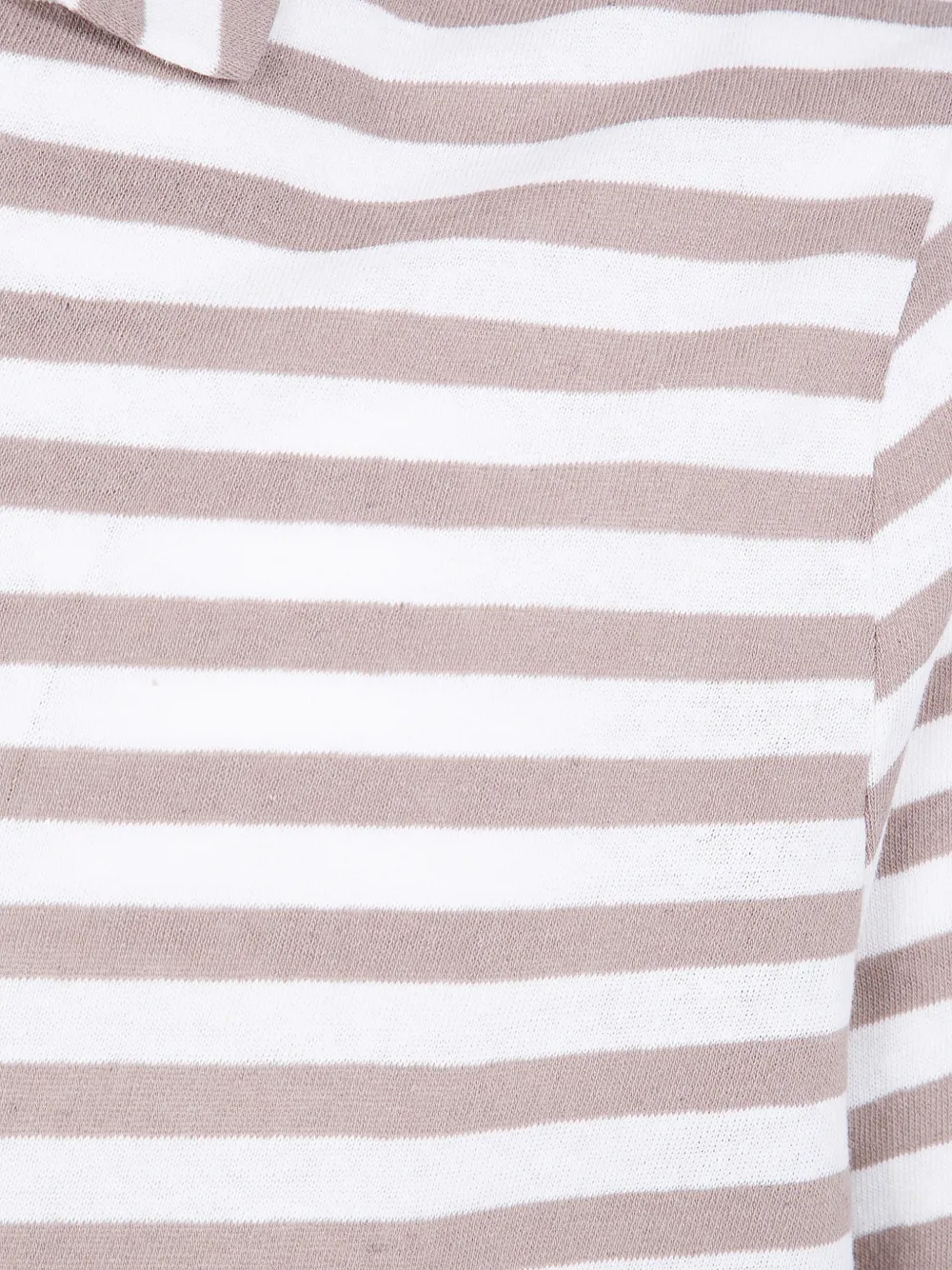 Majestic Filatures T-shirt met V-hals Wit