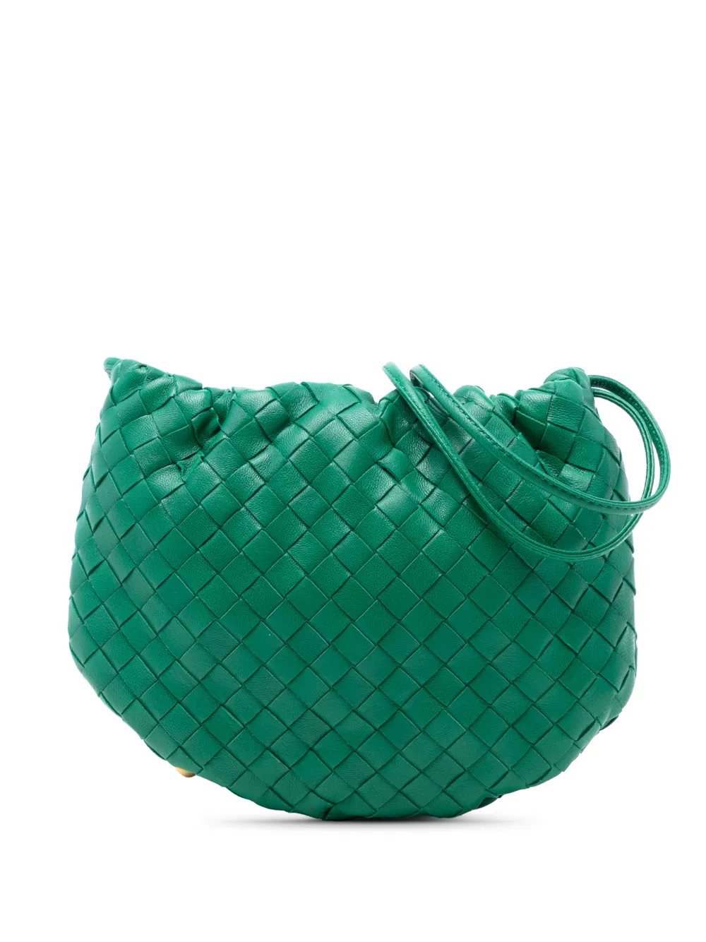 Bottega Veneta Pre-Owned 2012-2026 Mini Nappa Intrecciato Bulb crossbody bag - Verde