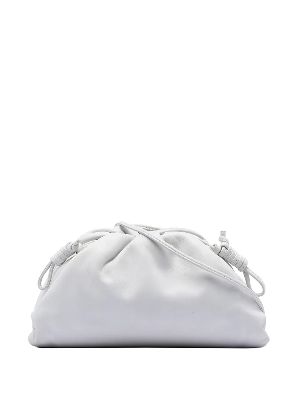 Bottega Veneta Pre-Owned 2012-2025 Lambskin The Mini Pouch crossbody bag - Bianco