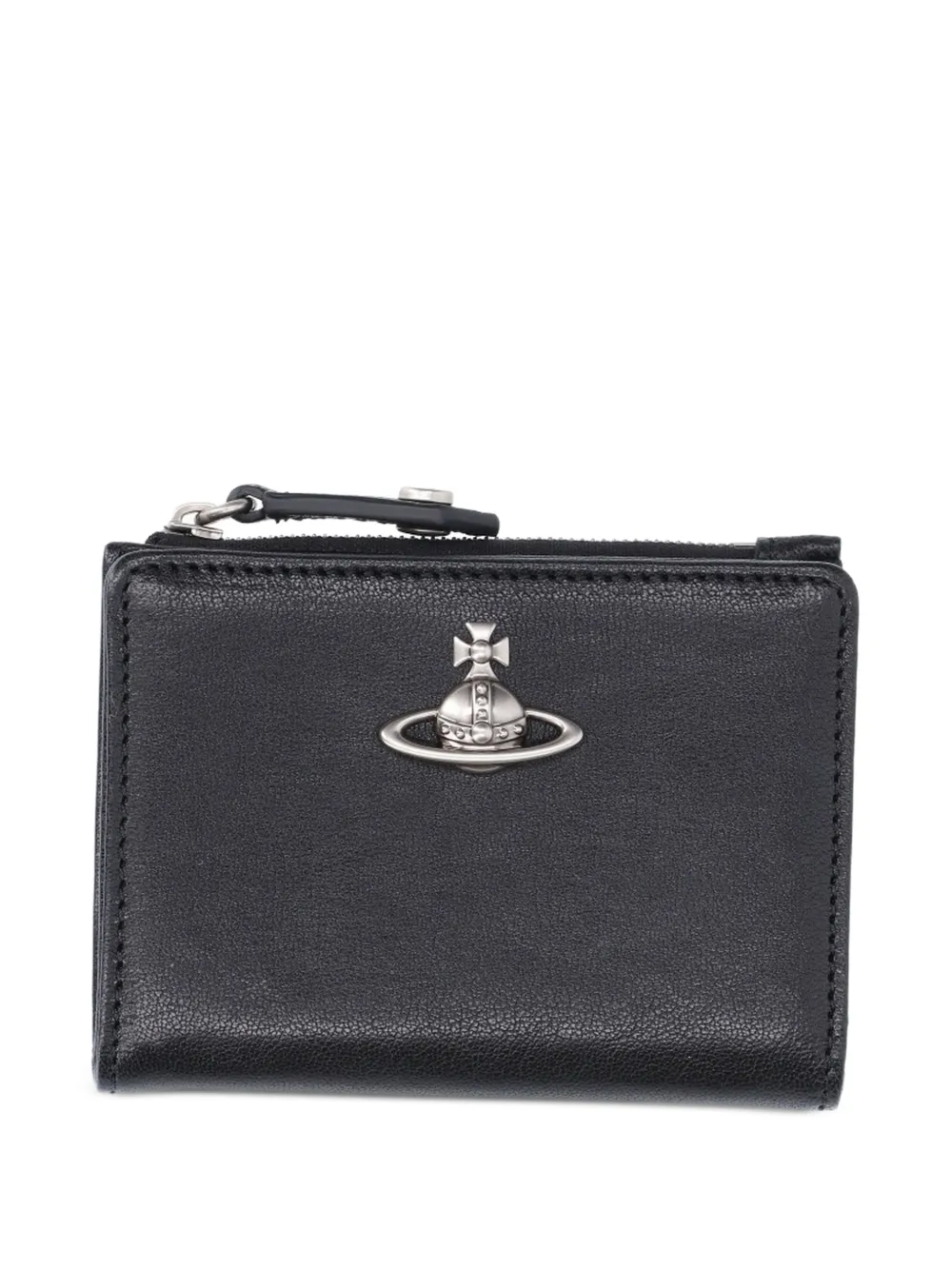 Vivienne Westwood zip-up wallet - Nero