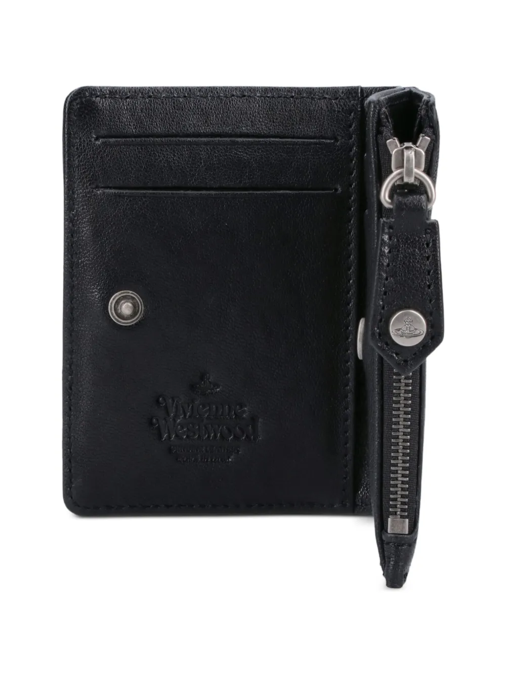 Vivienne Westwood Portemonnee met rits Zwart