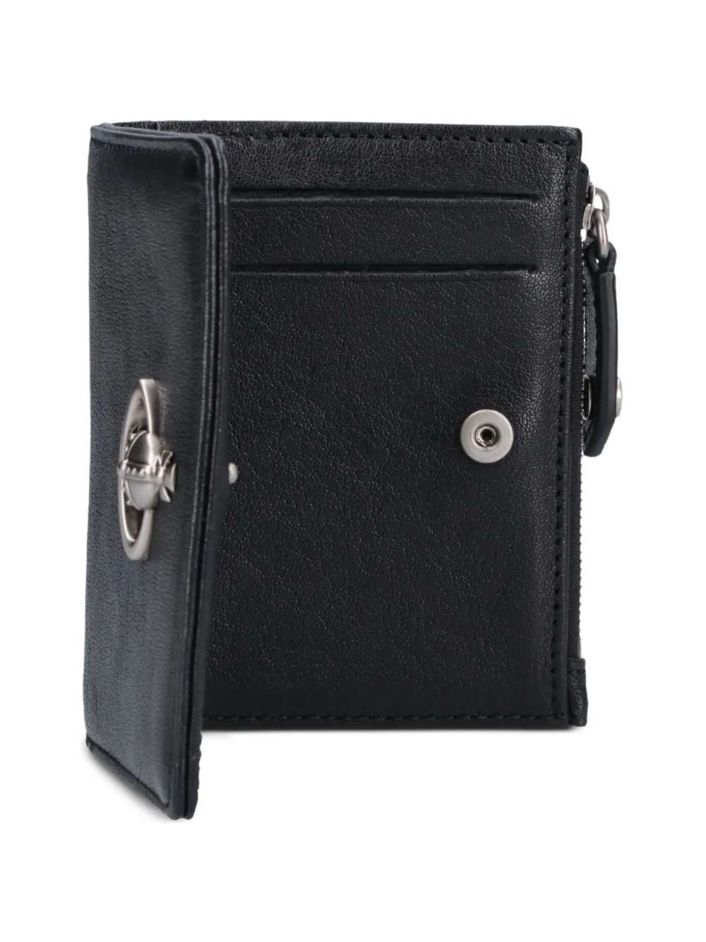 Vivienne Westwood Portemonnee met rits Zwart