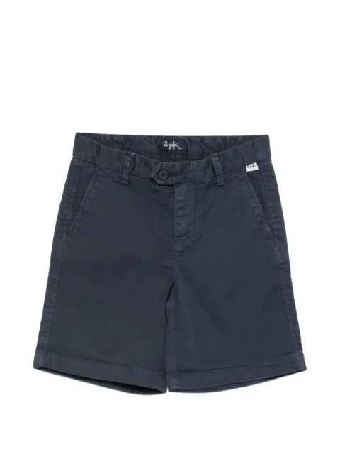 Il Gufo logo-patch shorts