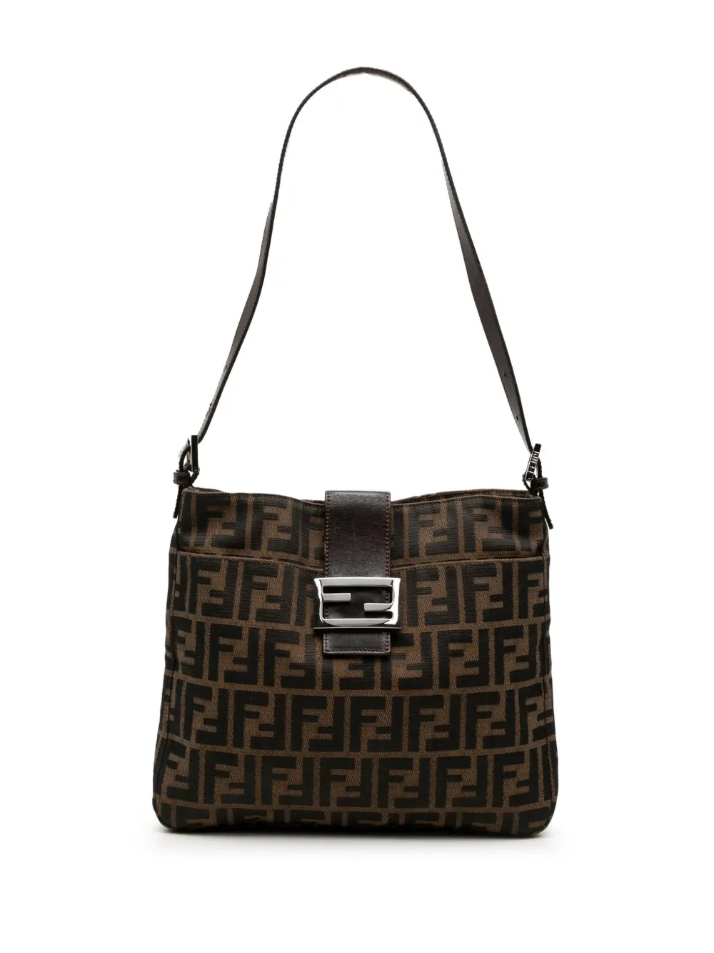 Fendi Pre-Owned 20th Century Zucca Canvas shoulder bag - Marrone