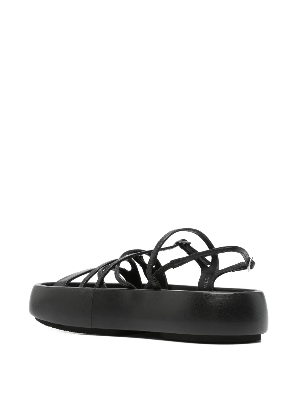 AGL Bulle multi-strap sandals Zwart
