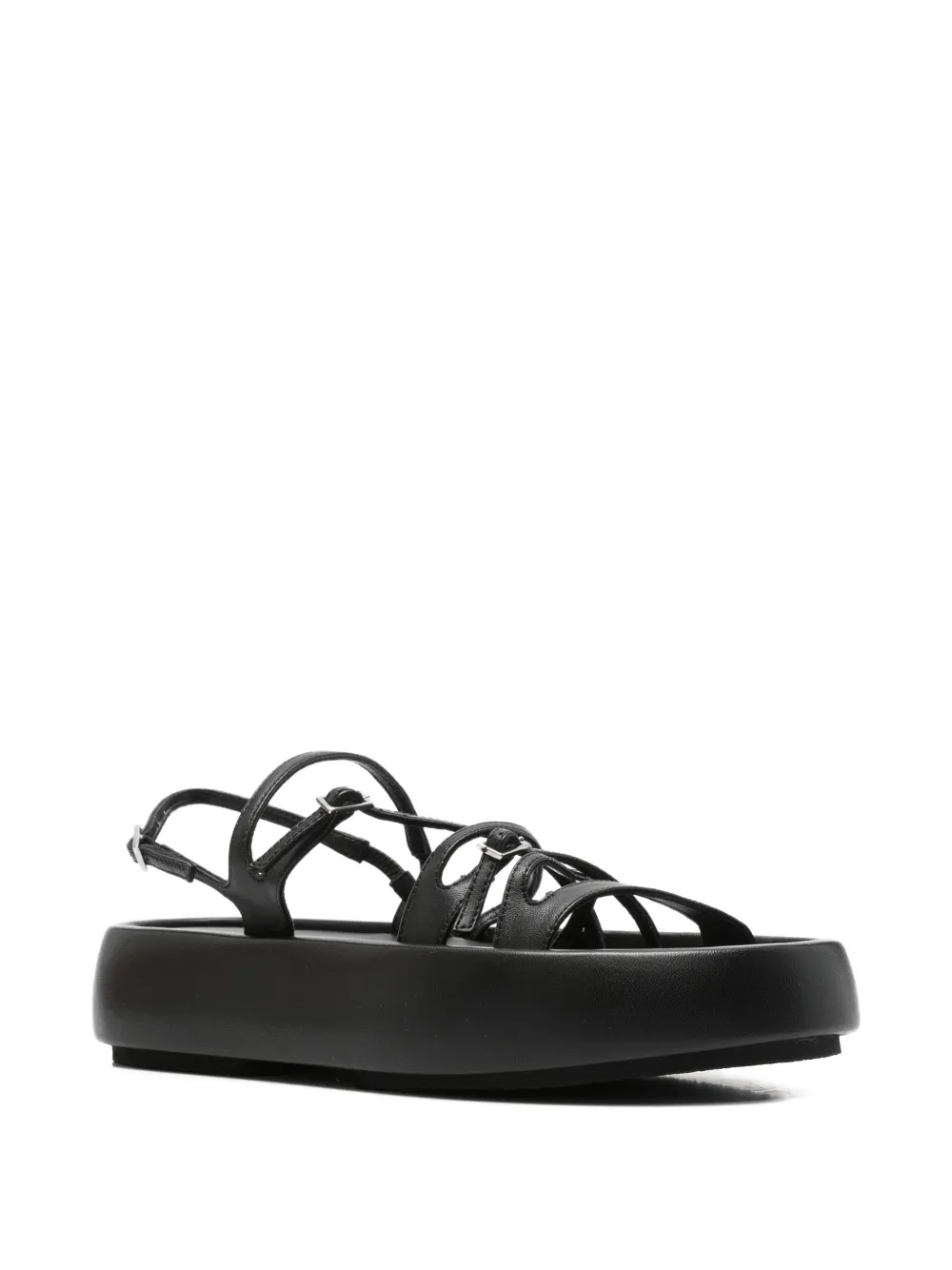 AGL Bulle multi-strap sandals Zwart