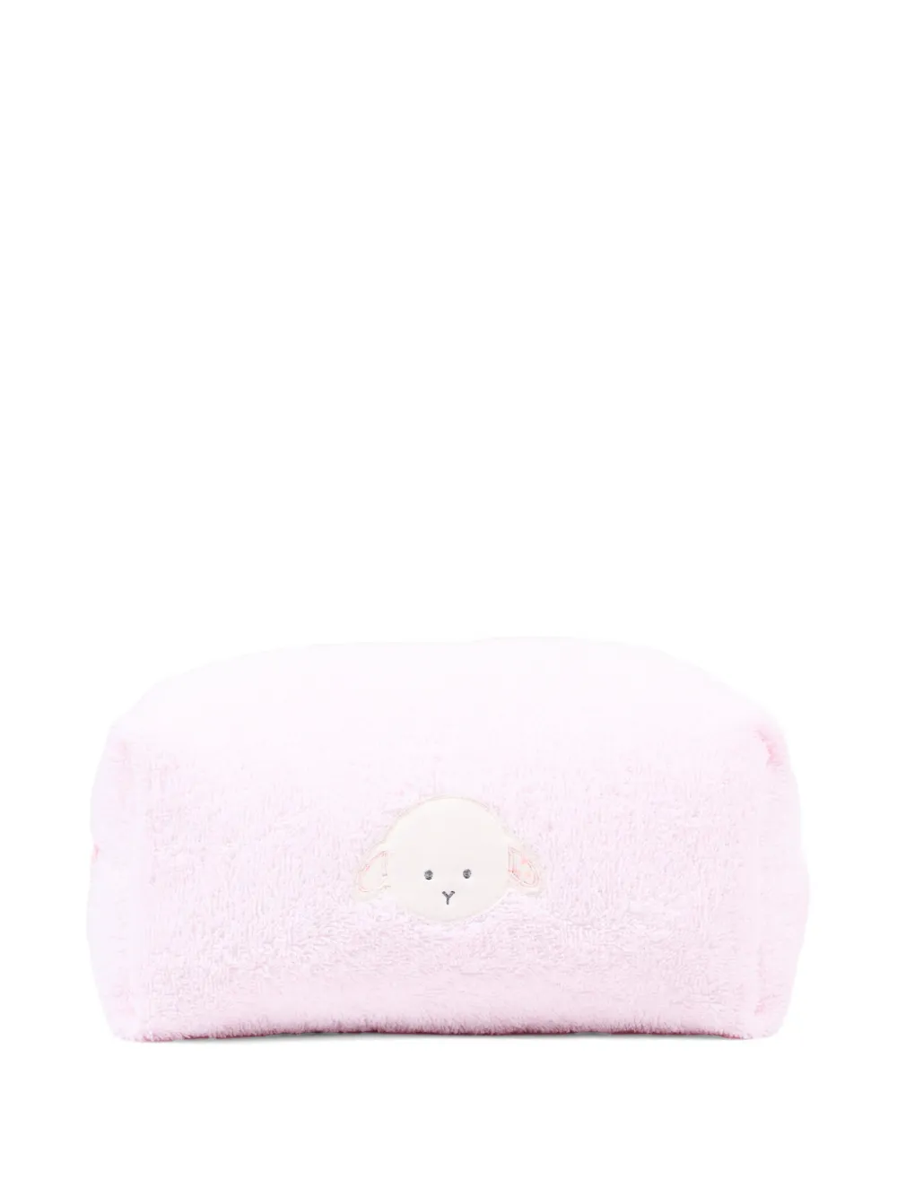 Le Boo Beebè logo-patch pouch - Rosa