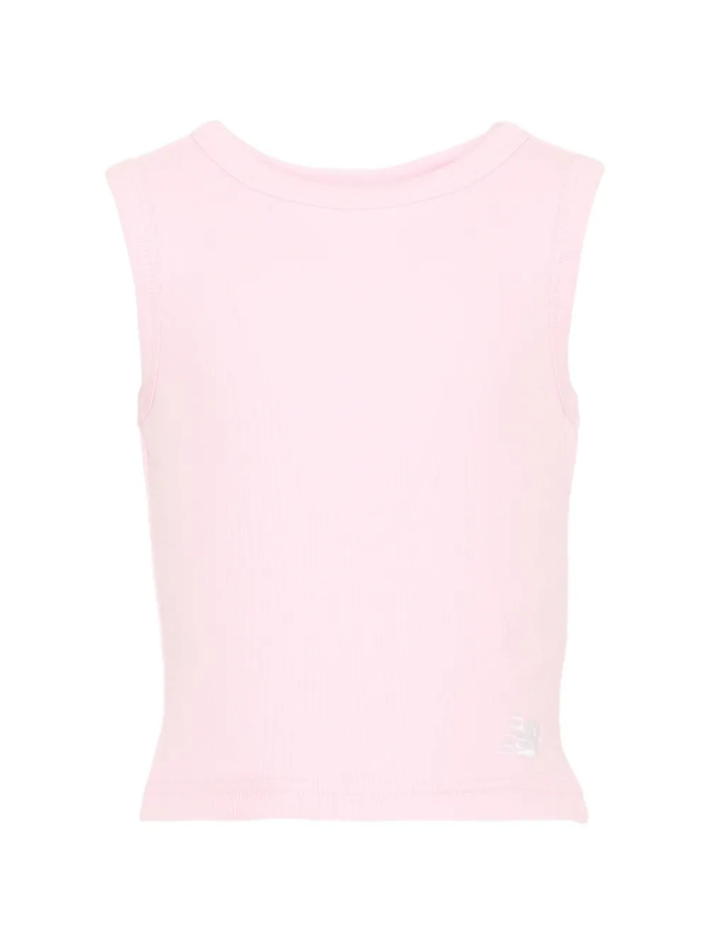 New Balance Kids logo-embroidery top - Rosa