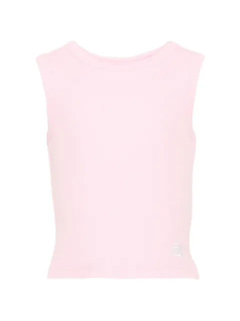 New Balance Kids logo-embroidery top