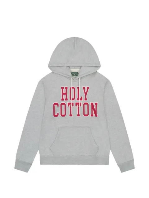 Denim Tears hoodie Holy con eslogan estampado