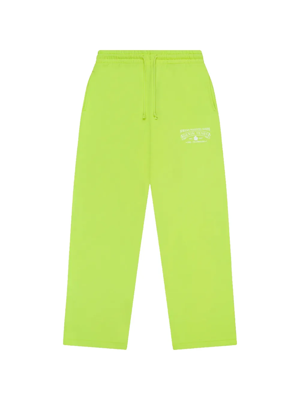 Denim Tears logo-detail track pants - Verde