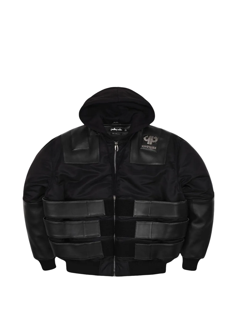 PELLE PELLE x Opium K9 Dogbiter Jacke mit Einsätzen - Schwarz