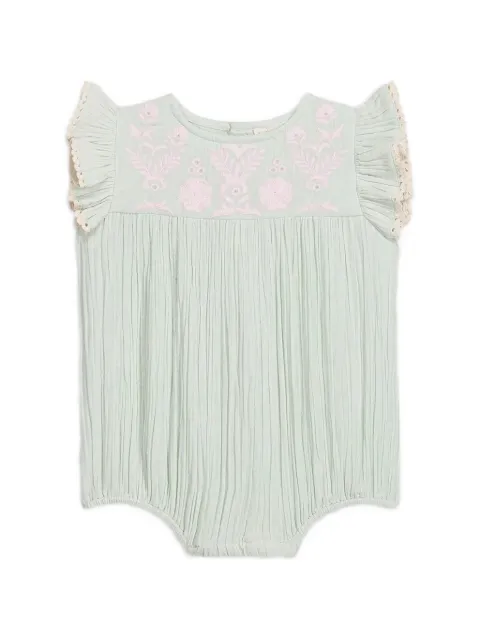 LOUISE MISHA KIDS Nusha embroidered ruffled romper