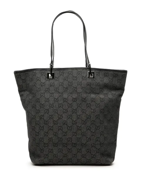 Gucci Pre-Owned tote de mezclilla GG 2000-2015