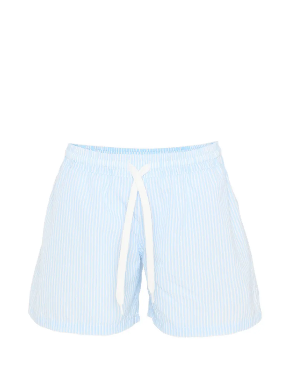 Pesciolino Rosso Kids striped swim shorts - Blu