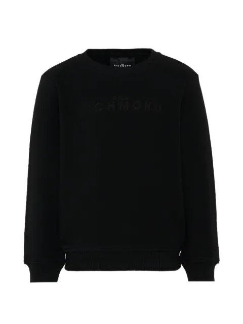 John Richmond Junior logo-embossed sweatshirt
