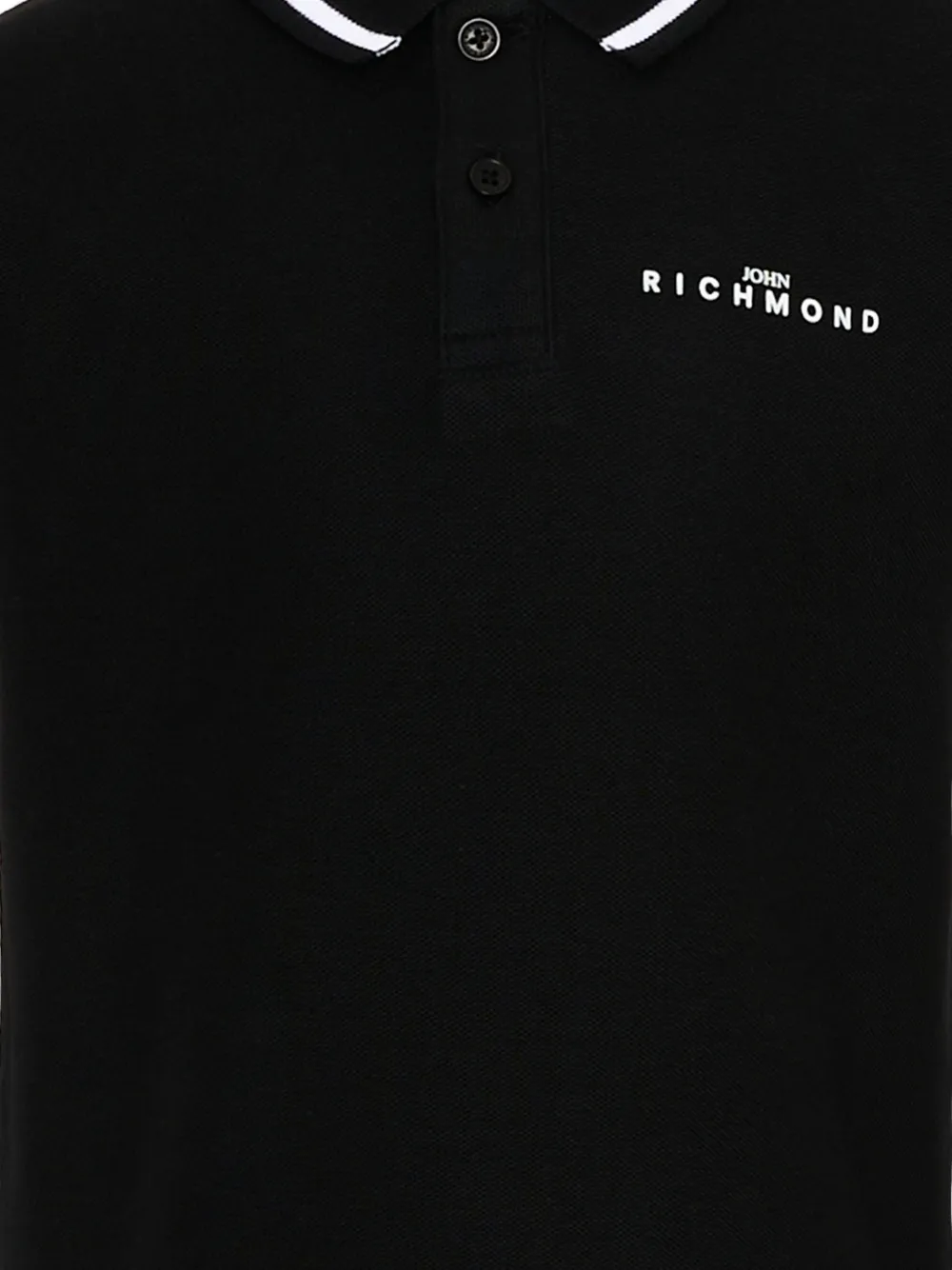 John Richmond Junior Poloshirt met korte mouwen Zwart
