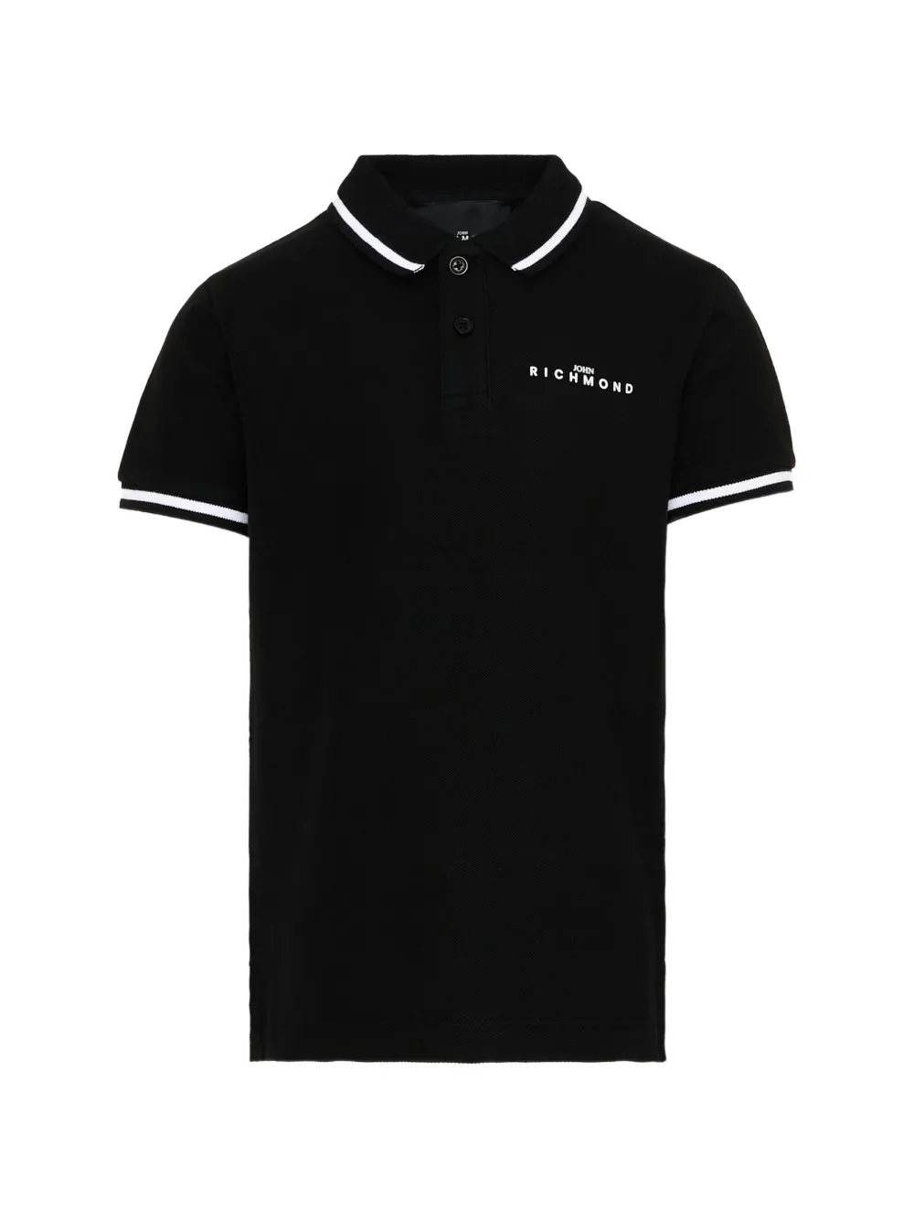 John Richmond Junior short-sleeve polo shirt - Nero