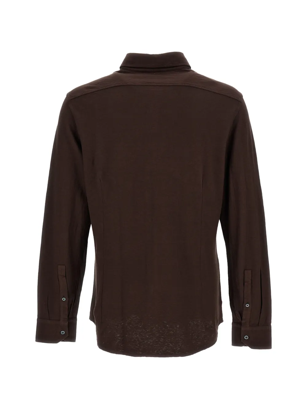Drumohr Button-up overhemd Bruin
