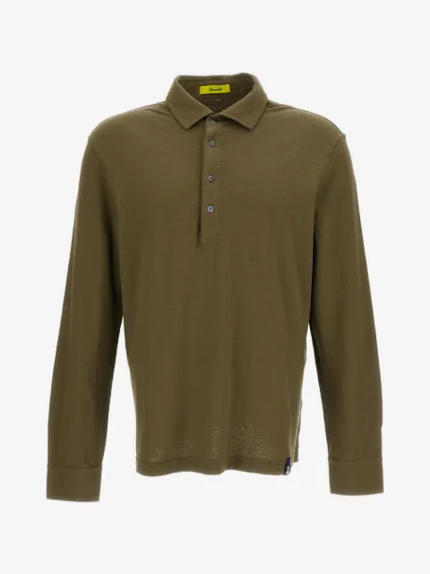 Drumohr long-sleeve polo shirt