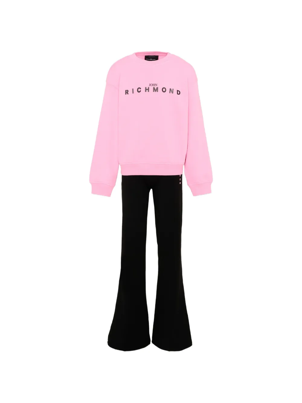 John Richmond Junior logo-print tracksuit - Rosa