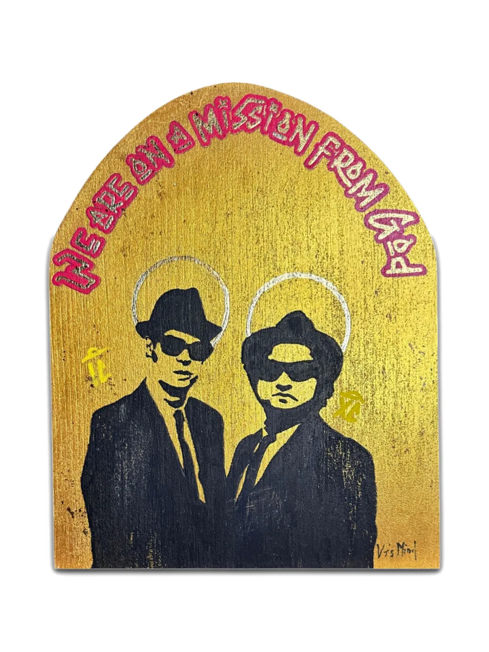 Vj’s Mind Icone BB SHOWbiz wall painting - Oro