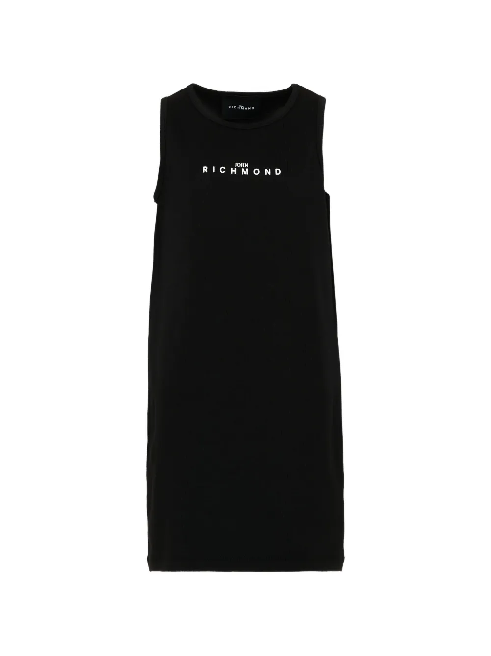 John Richmond Junior logo-print dress - Nero