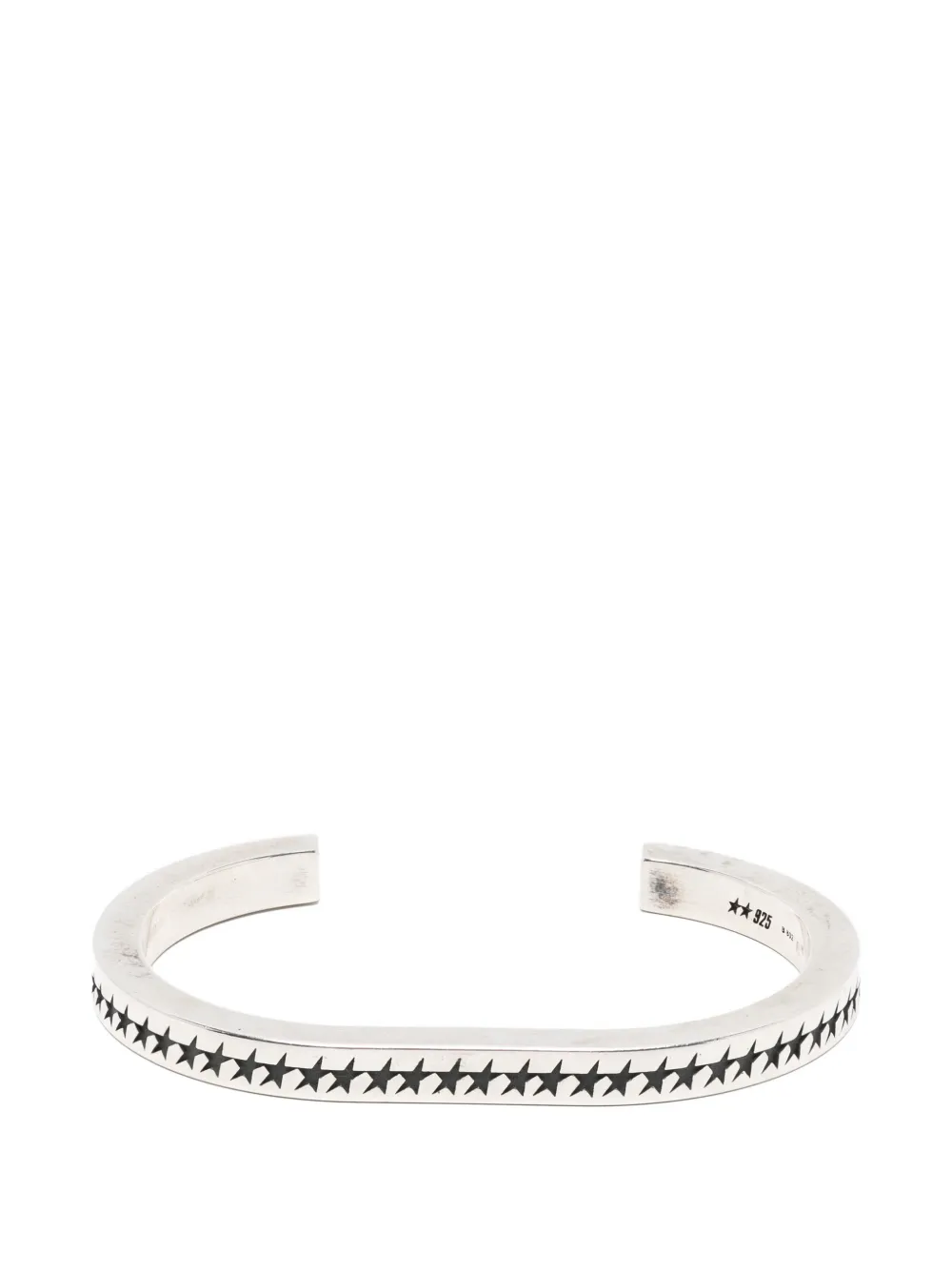 TWOJEYS Icon Monogram cuff bracelet - Argento