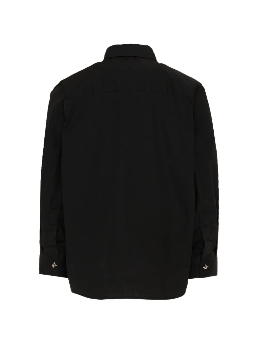 John Richmond Junior Shirt met lange mouwen en zak Zwart