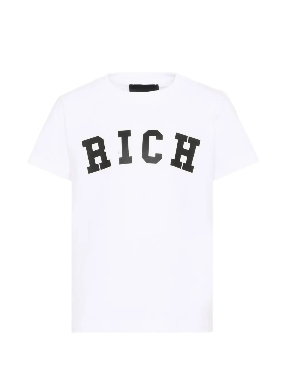John Richmond Junior Kids' Short-sleeve Graphic T-shirt In White