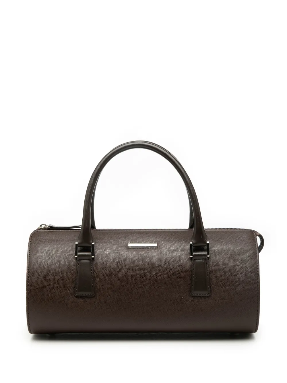 Burberry Pre-Owned 2000-2017 Leather boston bag - Braun