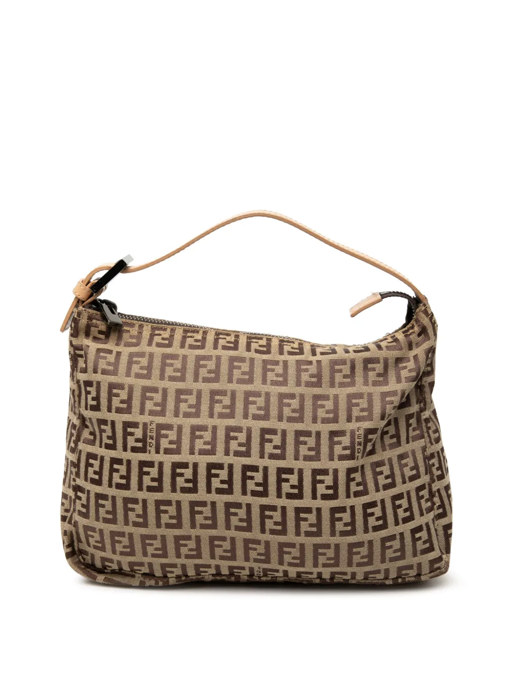 Fendi Pre-Owned 2000-2010 Zucchino Canvas handbag - Marrone