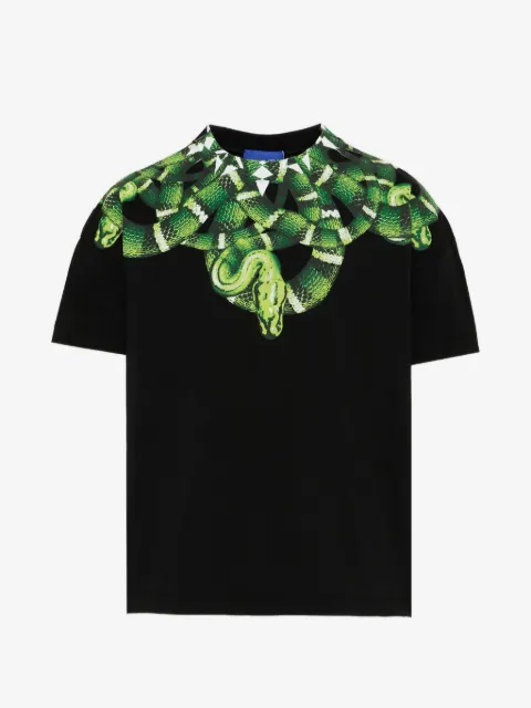 COUNTY OF MILAN t-shirt à imprimé peau de serpent