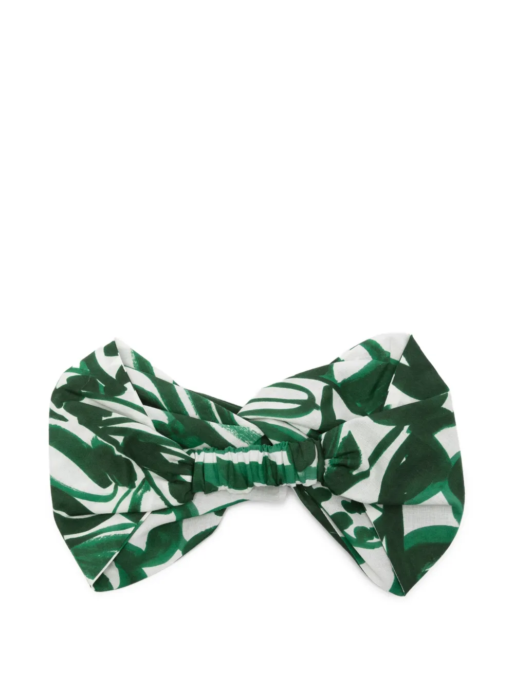 Il Gufo Haarband met gedraaid effect Groen