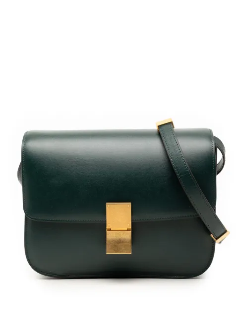 Celine Pre-Owned 2019 Medium Calfskin Classic Box crossbody bag