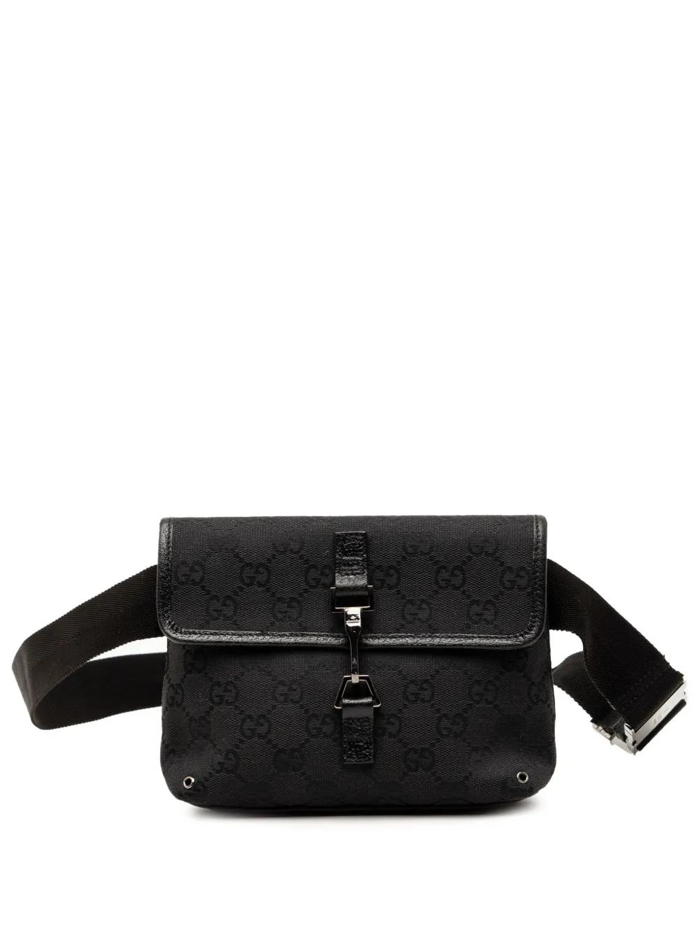 Gucci Pre-Owned 2000-2015 GG Canvas Jackie belt bag - Nero