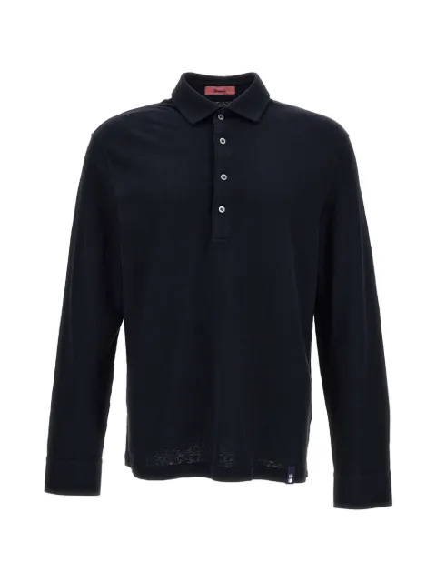 Drumohr long-sleeve polo-style shirt