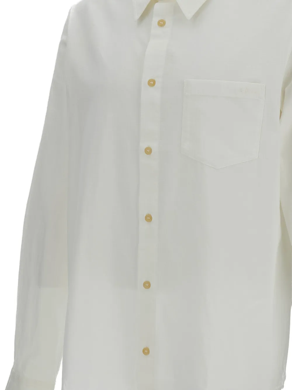 A.P.C. Overhemd met borstzak Beige