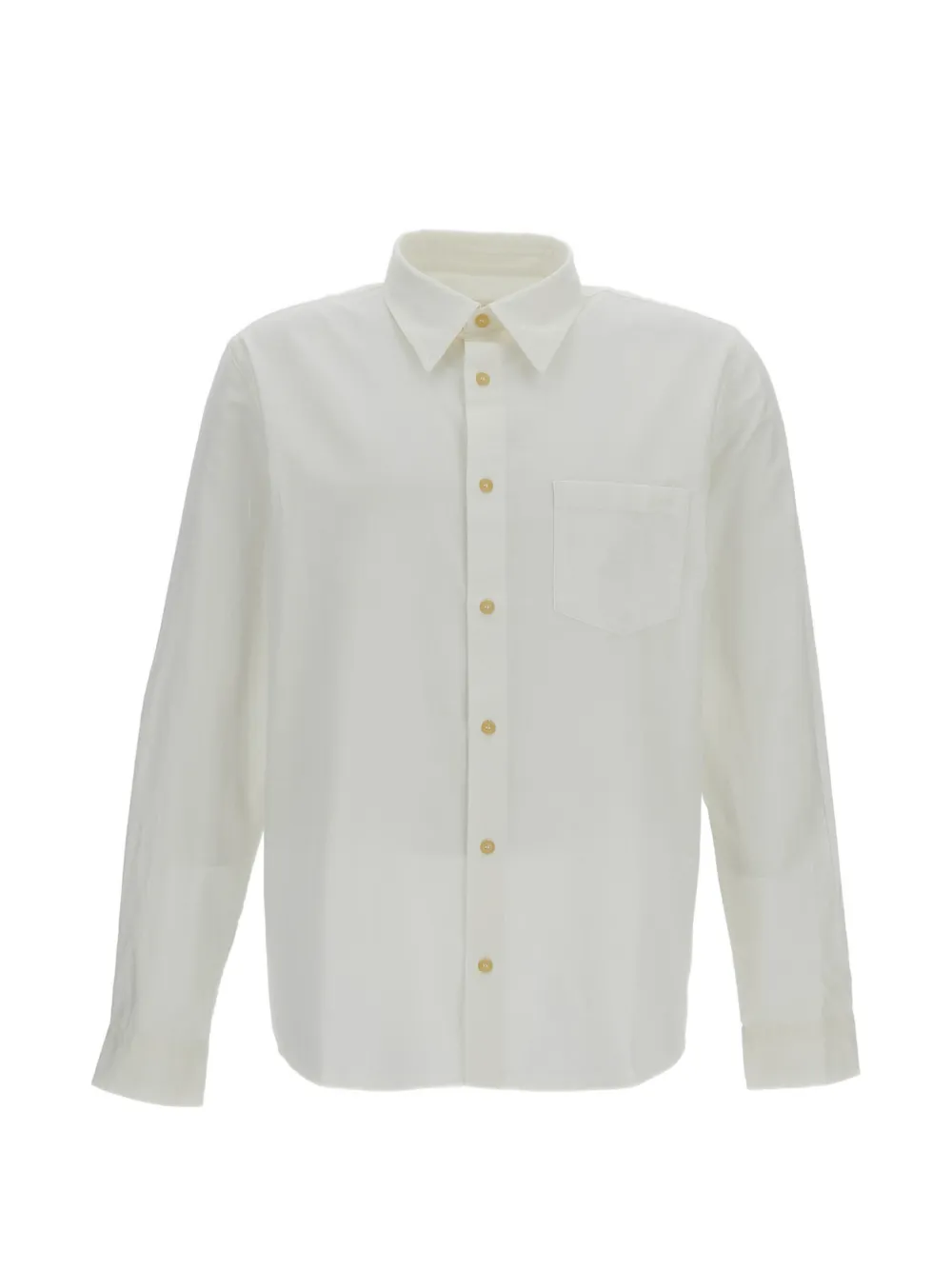 A.P.C. chest-pocket button-down shirt - Toni neutri