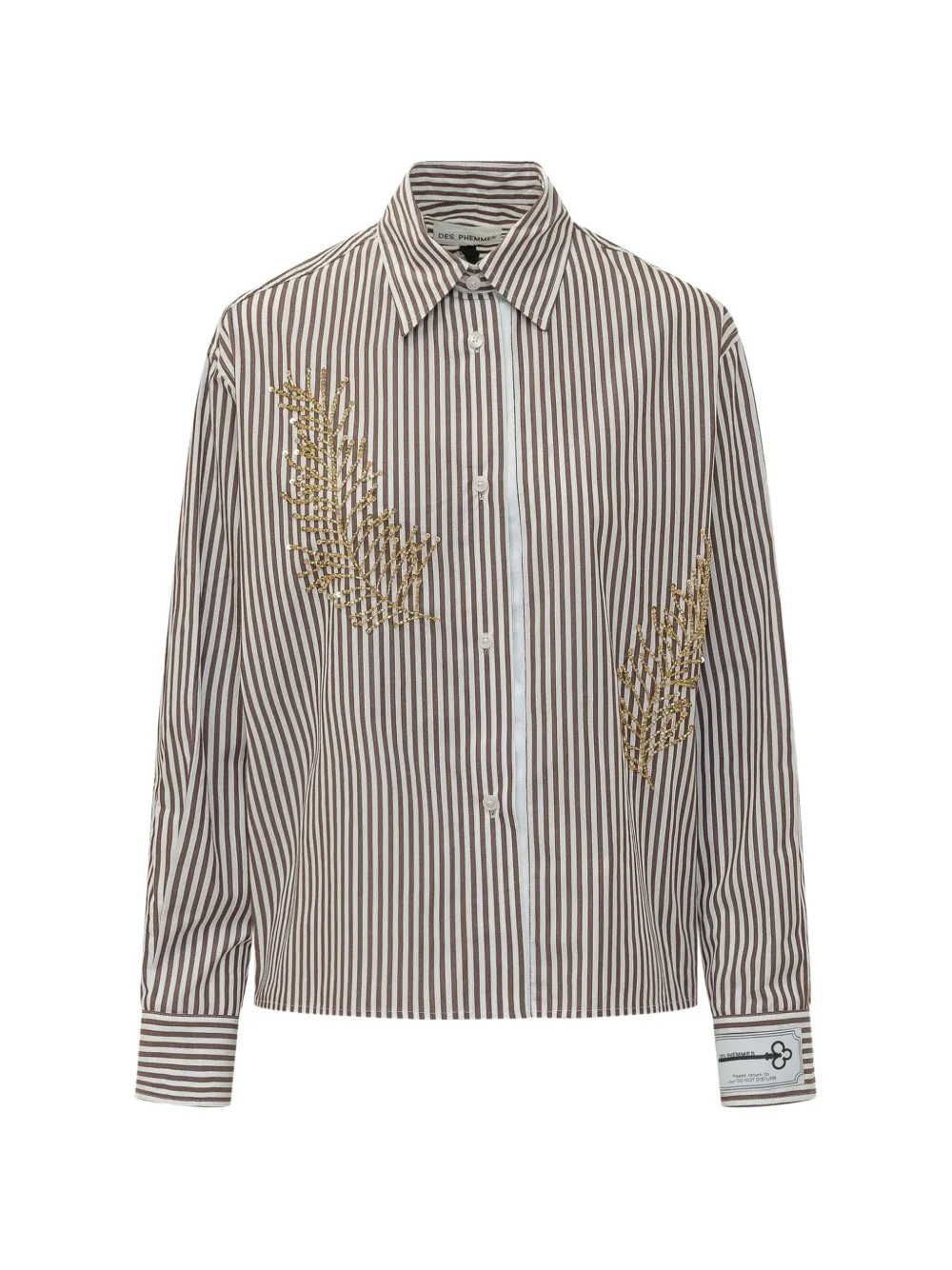DES PHEMMES DES PHEMMES Shirts Beige - Marrone