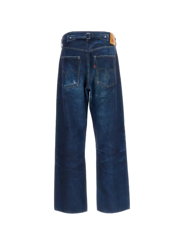 Junya Watanabe MAN ワイドジーンズ | ブルー | FARFETCH JP
