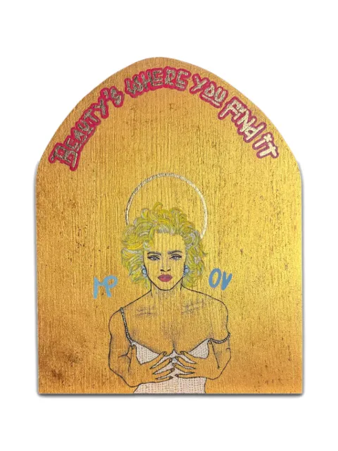 Vj’s Mind Icone Vergine SHOWbiz wall painting