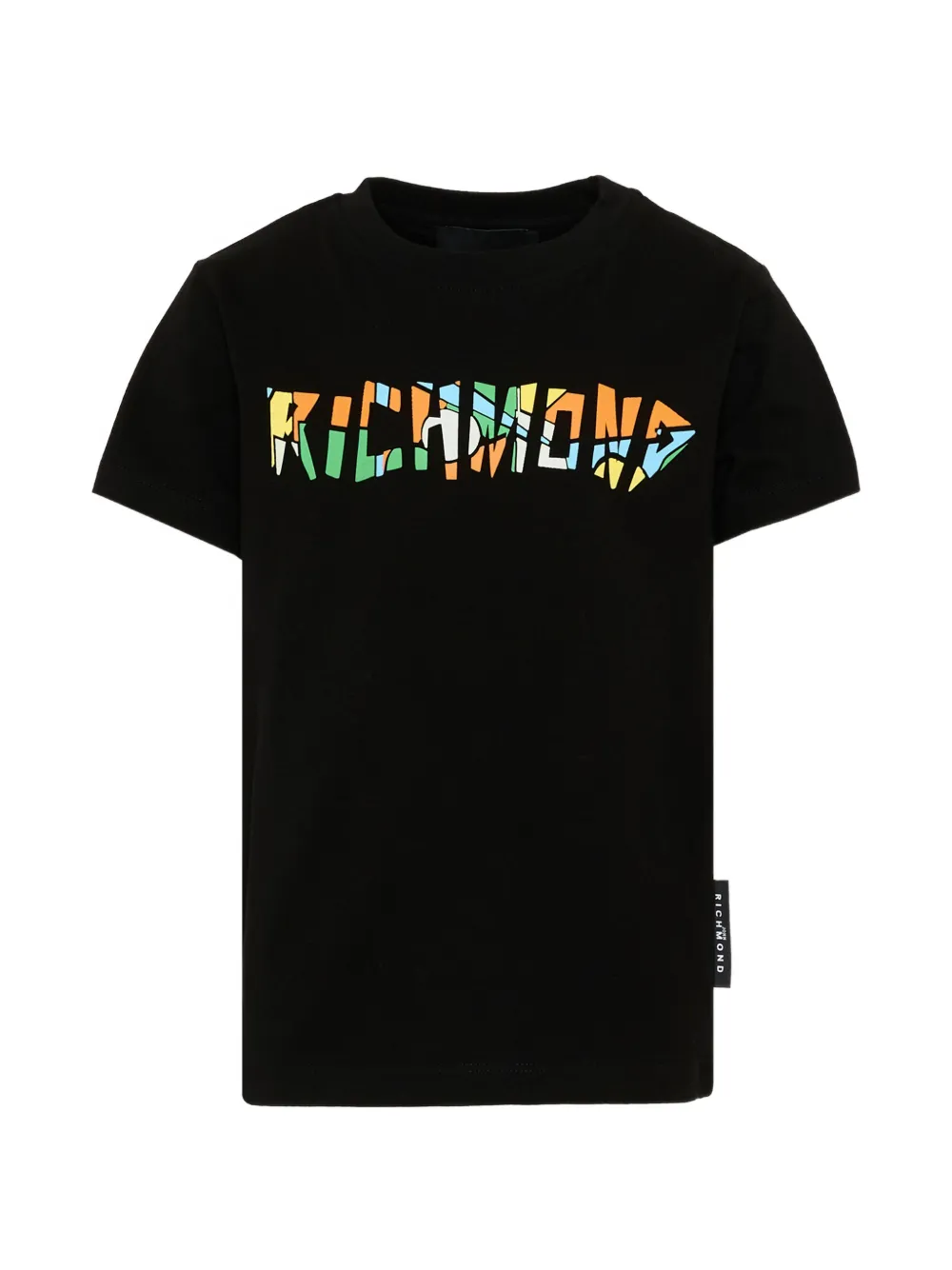 John Richmond Junior logo-print T-shirt - Nero