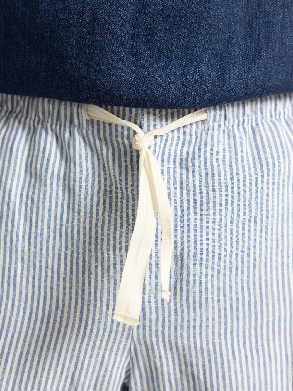 Orlebar Brown Alex gestreepte broek Blauw