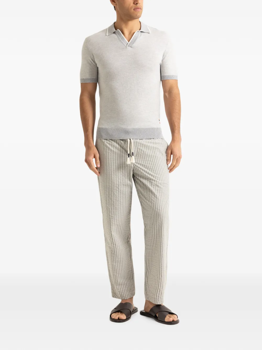 Orlebar Brown Horton poloshirt Grijs